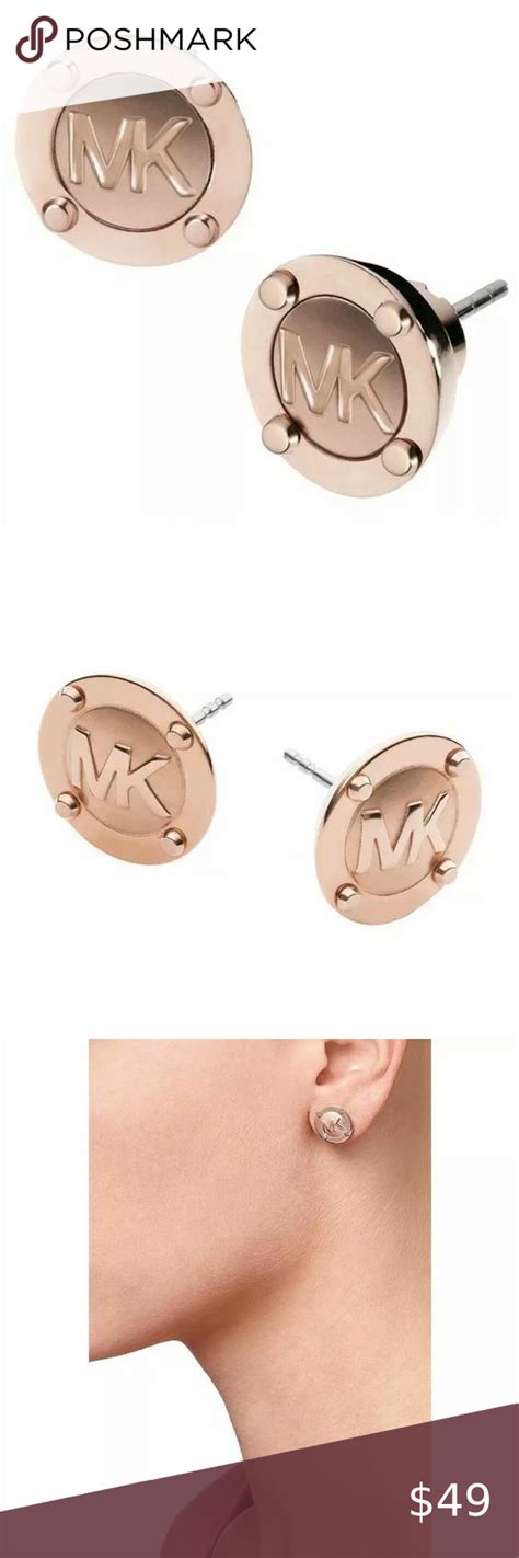 Michael Kors Studs MKJ2987791 New Colour: Rose Gold 